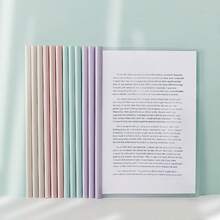 40pcs/30pcs/20pcs/10pcs/5pcs Retractable A4 Clear File Folder, Pull Rod Clip, Muted Color Water Drop Rod, Minimalist Document Folder, Resume Binder, High Capacity, Student Test Paper Clip, Expandable Document Organizer, Pastel Transparent Loose Leaf Binder, Mixed Color, Music Score Clip, School Certificate Holder, Open-Top Document Bag, Back To School Gift, Graduation Gift, Random Color - Multicolor - View 5