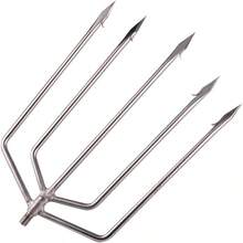Cyfie Stainless Steel Fishing Gig Gaff Hook With 8mm Screw, Harpoon Hook For Hunting Fish Flounder Frog Gig In Pond River Lake, Capable For Fishing Gaff Gig Pole - 5 Prong With 8mm Screw - View 6