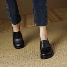 Women Loafers Shoes - 咖啡色 - 查看 4