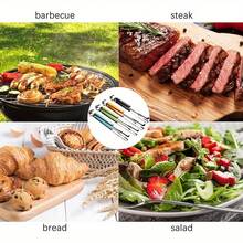 1个耐热厨房夹，不锈钢烹饪夹，带防滑手柄，适用于烹饪、烘焙和烧烤 - 彩色 - 查看 7