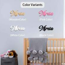 1 stuk gepersonaliseerde houten borden met aangepaste namen, decoratieve borden op maat, gepersonaliseerde naamlabels voor binnen/buiten/tuin/binnenplaats/bedrijfsbijeenkomsten, gepersonaliseerd naambord voor wanddecoratie, waterdicht houten naambord, huwelijksgeschenken