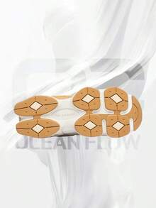 New Balance 9060 Sea Salt Dolce (GS)-Women's Lifestyle Sneakers – Shoes For Woman-Vintage-Spring & Summer-Inspired Running Shoes, Shock-Absorbing Comfort, Gym To Streetwear Casual Wear-Easter Gift– GC9060FD - Muối biển/Dolce - Xem 5