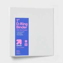 1" 3 Ring Binder Clear View - Up&Up - 黑色 - 查看 3