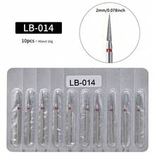 10件套水钻铣刀美甲电动钻头配件修脚