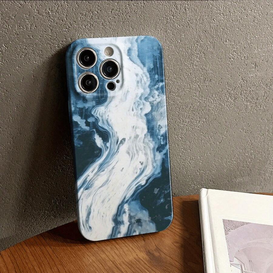 Funda para teléfono (1 unidad) con un diseño retro inspirado en el cine. Ofrece protección completa para la cámara gracias a su borde elevado. Compatible con los modelos 16/15/14/13/12/11 Plus/Pro/Versiones Pro - Colores mixtos 1 - Ver 1