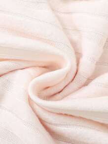 6pcs/Set Baby Girls Fashionable Casual Bow Print Long Sleeve Top & Pants Set, Suitable For Party, Outing, Vacation, Daily Wear, Spring & Autumn