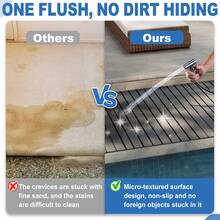 LILIIN Boat Flooring EVA Foam, Self-Adhesive Non-Slip Marine Carpet In Teak Look For Motorboats, Kayaks And Motorhomes, Brown/Dark Grey/Light Grey + Black, 240 X 45 Cm - Dark Grey - View 6