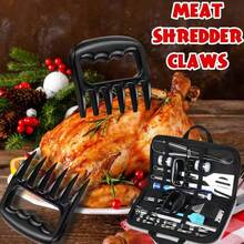 30Pcs BBQ Tool Set Stainless Steel Barbecue Grilling Utensil Cooking Outdoor Kit - Default - View 10