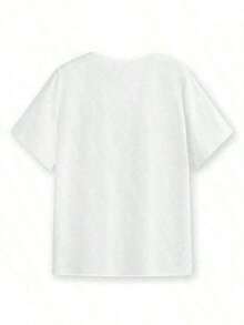 Anime Robot Robloxs Face T-Shirts Women Fun Tees Crew Neck Short Sleeve T Shirts Women Clothing Harajuku T Shirts-Holiday Gift - 白色 - 查看 5