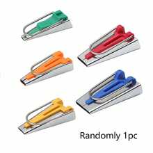 3 件/4 件/5 件斜纹胶带制作器套装，DIY 缝纫卷边工具