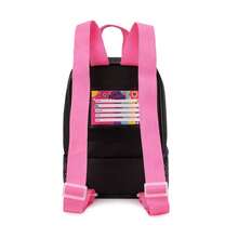 School Kit Backpack Trolley + Water Bottle + Pencil Case Boy Girl Children Poly 600 Princess Unicorn Doll Blocks Ominiverse - Black - View 3