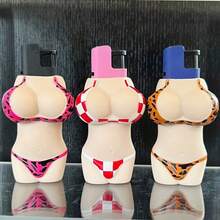 2pcs, Funny Lighter Case, Waterproof Lighter Protective Case, Protective Shell, Creative Lighter Case, Decorative Lighter Holder, (Lighter Not Included), Christmas Gifts, Halloween Gifts - Multicolor - View 4