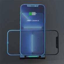 可折叠无线充电器底座桌面可折叠快速充电适用于 16 15 14 13 12 Pro Max 快速手机充电器站 - 彩色 - 查看 6