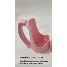 1pc Standard Can Handle With Grip, Suitable For Regular Pull Tab Cans Like Soda, Beer, Soft Drinks. The Beverage Can Handle Keeps Hands Warm And Dry, Easy To Grip, Great Gift For Arthritis Patients And Those With Hand Weakness