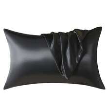 Kuup 2 uds fundas de almohada funda de almohada satén sedoso belleza del cabello fundas de almohada cómoda funda de almohada decoración del hogar al por mayor NIWV - 2p-qian fen se - Ver 11