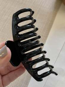 Mehrfarbige Oversized (Marmorstruktur) Haarspange, INS-Stil geeignet für dickes/dünnes/lockiges Haar - strapazierfähiger Kunststoff, starker Halt geeignet für lockiges Haar, Valentinstag Geschenk, süßer Haarschmuck, multifunktionales Design, elegantes Aussehen. Elegante Haarschmuck-Frauenhaarklammer