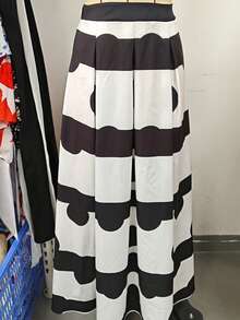 Women's Polka Dot Casual Skirt, Simple And Fashionable For Daily Wear - Multicolor - View 1
