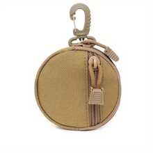 户外骑行迷你圆包、钥匙包、战术挂包和零花钱收纳包，方便夏季假期旅行、户外活动线缆整理器旅行必需品