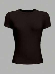 Women T-Shirts - Black - View 2