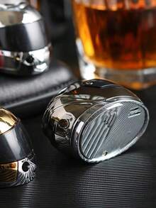 Eecendedor de casco moto recargable gas butano - Plateado - Ver 5