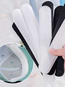 10/30/100pcs Sweat-Free Hat Liners - Ultra-Absorbent Sticker Pads For Caps, Shirts & Collars - Reusable Sweat Guard, Stain-Preventive Tape For Ultimate Protection