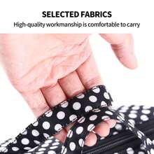 Portable Waterproof Makeup Bag - Travel Toiletry Organizer With Triple Zippered Compartments