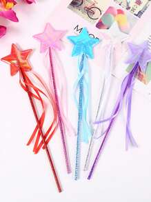 5 قطع - عصا سحر الأميرات، أعواد سحرية لجنيات بنجمة لامعة، هدايا للحفلات، مثالية للعيد الربيعي، عيد الميلاد، حفل الزفاف، مناسبات أخرى - مستلزمات حفلات ذات موضوع، مناسبة لتنكر الاحتفالات