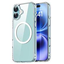 Magnetic Clear Case For IPhone 16 Pro Max Clear Case For IPhone 16 Pro Clear Case For IPhone 16 Plus Clear Case For IPhone 16 Clear Case Shockproof Phone Anti-Yellowing Clear Cover - Trong sáng - Xem 12