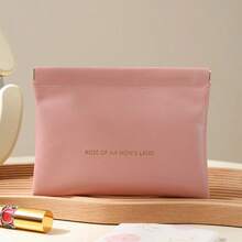 Hochästhetische tragbare Aufbewahrungstasche mit Selbstschluss - Kosmetik- & Lippenstift-Organizer, Datenkabel & Binden Tasche - Verschiedenfarbig - Übersicht 11