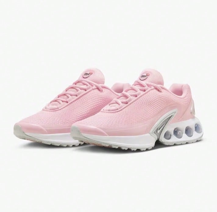 Nike Giày chạy bộ thông thường Air Max mẫu mới có đệm thoáng khí dành cho nữ, Kiểu dáng: HJ9636-601 - Hồng - Xem 1