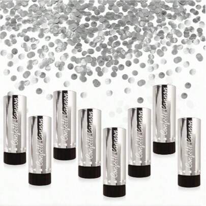 3pcs Colorful Paper Confetti Poppers, Multicolor Paper Confetti Hand-Held Twist Poppers, Party Decorations For Graduation, Wedding, Birthday, Gender Reveal, New Year, Mother's Day, Graduation Ceremony And Other Occasions