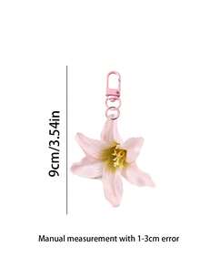 Móc khóa hình hoa loa kèn nhiều màu, Quà tặng Kawaii cho người yêu, Phong cách Bohemian Retro, Vật dụng thiết yếu cho thời trang, Đặc điểm, Thời trang và tinh tế, Phụ kiện thẩm mỹ cho ba lô, ví, điện thoại, túi quà và sử dụng hàng ngày ở trường, Móc khóa điện thoại - Nhiều màu - Xem 11