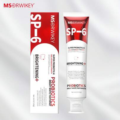 Ceelike Dentifricio probiotico SP-6, ingredienti naturali alla menta, alito fresco, gusto delicato, migliora efficacemente l'ambiente orale, ti fa sorridere con più , un must per le esigenze di viaggio quotidiane, il miglior regalo