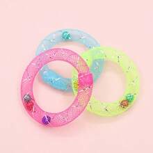 4pcs Cat Toys Set, Cat Self-Playing Circles Donuts Bells, Entertaining & Dispelling Cat Boredom, Kitten Toys