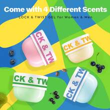 5种不同类型的定型啫喱，防毛躁持久定型保湿不油腻，男女通用 - 彩色 - 查看 3