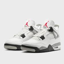 Nike Jordan 4 Retro scarpe sportive uomo bianco