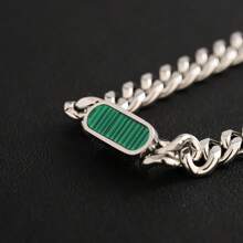 1 Stück Punk & Hip-Hop Stil Edelstahl Armband, geeignet für Männer zum Tragen auf Partys oder als Geschenk für Brüder/Freunde