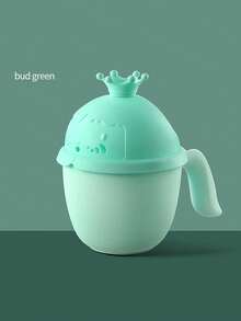 1 件婴儿洗发杯浴勺婴儿洗发杯淋浴皇冠淋浴冲洗杯 - 塑料瀑布沐浴壶带手柄，温和冲洗头发，非电动浴室配件 - 彩色 - 查看 12