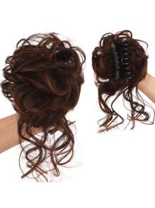 Elegant Curly Bun Fashion Heightening Puff Hair Pad, Extended Bun, Slouchy Style Clip Style Flower Bud Ball Head, Naturally Fluffy Hair Bag For Women With Long Beard, Wig Set, Ponytail Wig Ring Hair Clip - Easy To Clip Into Bun, Instantly Fuller Look, Hair Accessories Hair Tools, Curly Hair Accessory, Fall,Travel,Hair Tools,Accessories Women,Hair Stuff,Fall,Hair,Hair Accessories, Travel,Hair Accessories,Accessories Women,Hair Accessory Women,Hair Tools,Hair Stuff,Stuff,Beauty Accessories,Gifts,Travel,Gifts For Women,Hair Stuff,Stocking Stuffers