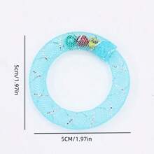 4pcs Cat Toys Set, Cat Self-Playing Circles Donuts Bells, Entertaining & Dispelling Cat Boredom, Kitten Toys