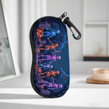 1 件，万圣节眼镜盒，月夜场景和女巫鬼屋/霓虹骷髅派对，家居必需品，眼镜用品，耐用收纳工具，时尚男女眼镜配件，眼镜 > 学校，便携式收纳袋，太阳镜收纳袋，趣味印花设计眼镜盒，送给朋友/亲戚的节日礼物，必备旅行收纳袋，独特的节日礼物 - 彩色 - 查看 7