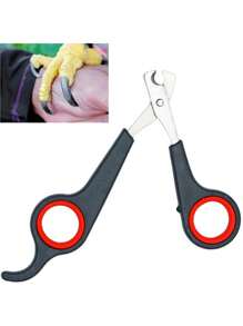 1/5Pcs Stainless Steel Pet Nail Clippers - High-Precision Trimmer Scissors For Dogs, Cats, Birds, Parrots & Guinea Pigs | Durable Claw & Paw Cutter With Ergonomic Non-Slip Handle | Professional Grooming Tool For Small Animals - Easy To Use & Stress-Free Nail Trimming & Shaping