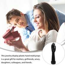 女士人体模型珠宝展示架，适用于房间装饰商场展示手镯项链戒指塑料 - 彩色 - 查看 5