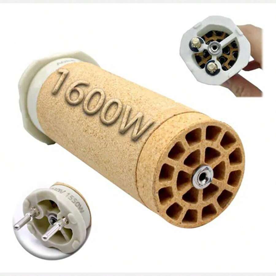 1 elemento calefactor de 1600 W y 120 V para pistolas de calor Leister - Amarillo - Ver 1