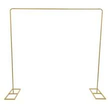 gladney Modern Gold Metal Wedding Backdrop Stand Set With Balloon And Flower Stands For Unforgettable Celebrations - Vàng - Xem 6