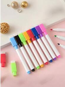 Marcadores de pizarra multicolor