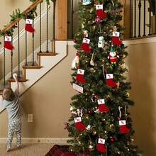 Knit Monogram Christmas Stockings,Christmas Stockings Small Xmas English Letters Hanging Stockings Christmas Socks Double Sided Fireplace Hanging Stockings For Christmas Party Decoration New Year Party Gift Favors Supplies,Personalized Initial Christmas Stocking, Family Holiday Xmas Party Decor Home Decor Christmas Decorations Room Decor Winter