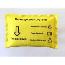 100g Rechargeable Desiccant Pack - Absorbing Bag - Silica Gel Desiccant Dehumidifier Storage Bins And …