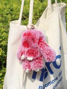 1 Handmade Plush Rabbit, Soft And Fluffy, With A Comfortable Touch, The Perfect Gift For Birthdays And Holidays To Give To Friends. - 彩色 - 查看 10