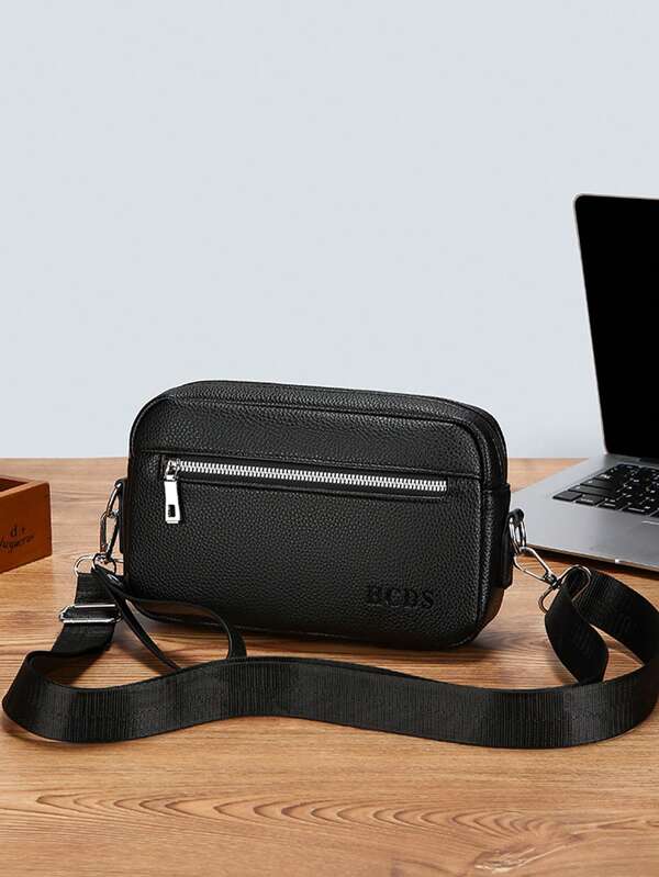 Men Bags 2025 New Summer Fashion Hundred Clutch Premium Texture Multi-Layer Practical Handbags Handbag Shoulder Crossbody Multi-Use Walking Shopping Business Must-Have Items Bags For Holiday